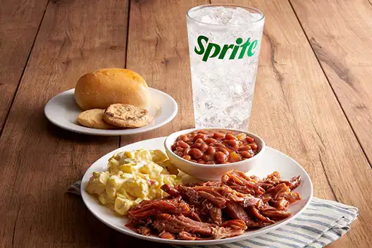 Golden Corral Smoked Pulled Pork Meal